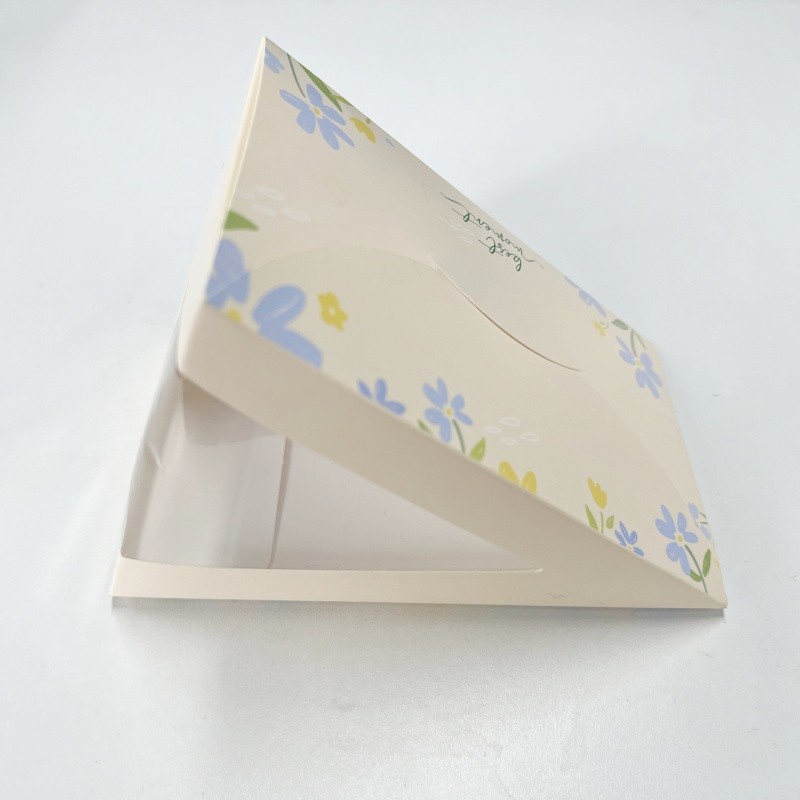 Disposable Foldable Sandwich Cake Paper Box