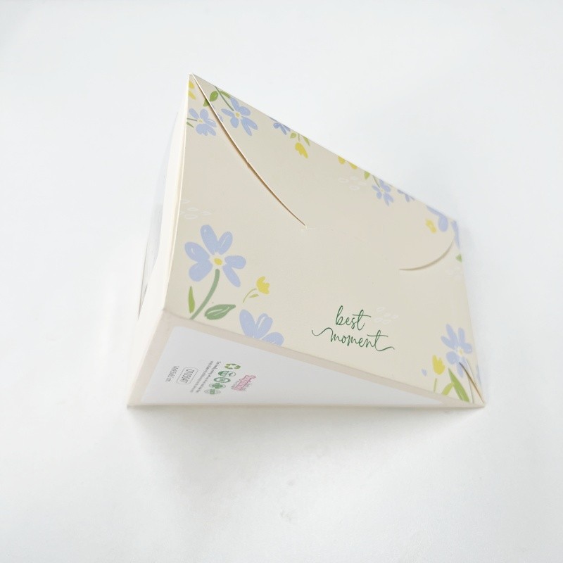 Disposable Foldable Sandwich Cake Paper Box