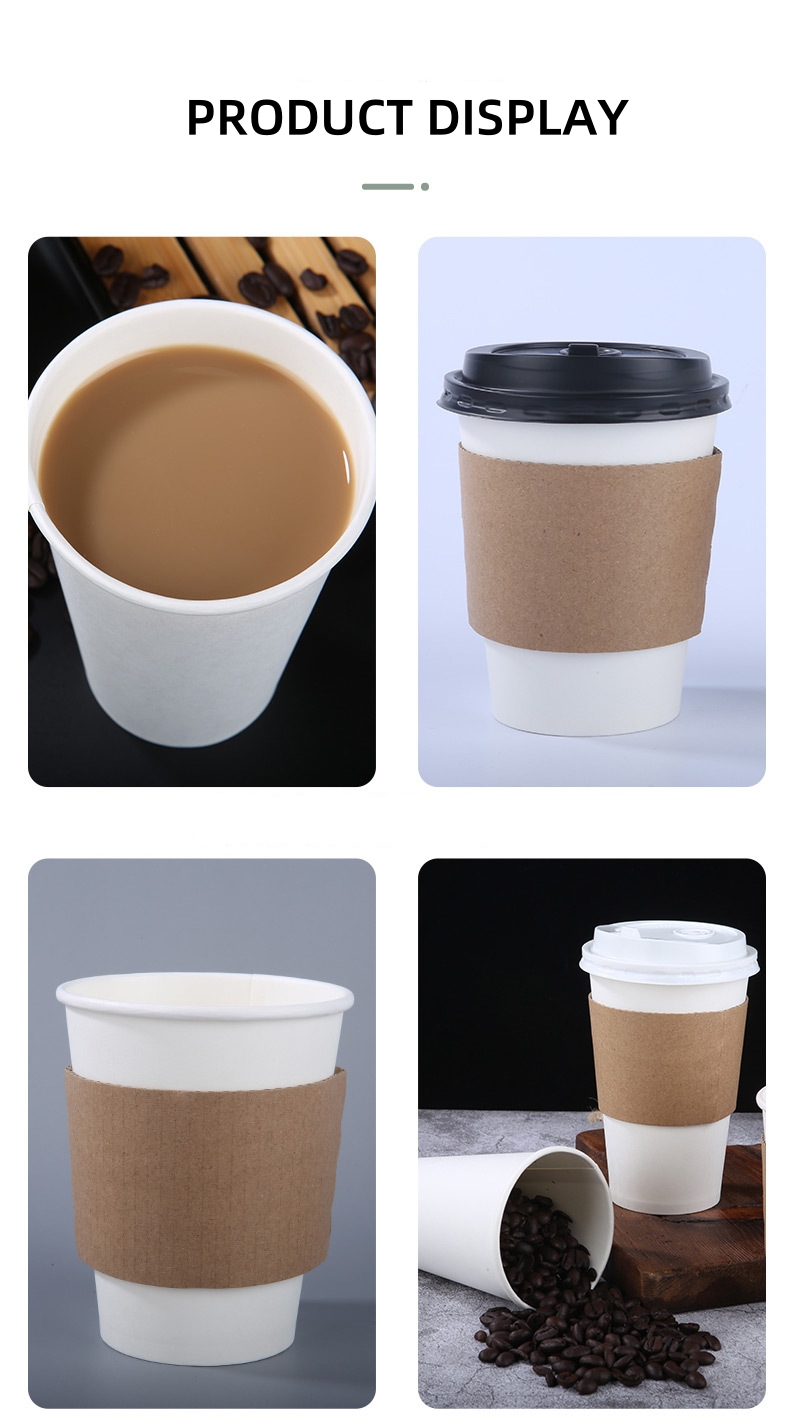 Disposable cup sleeve