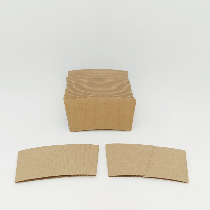 Corrugated cup sleeve