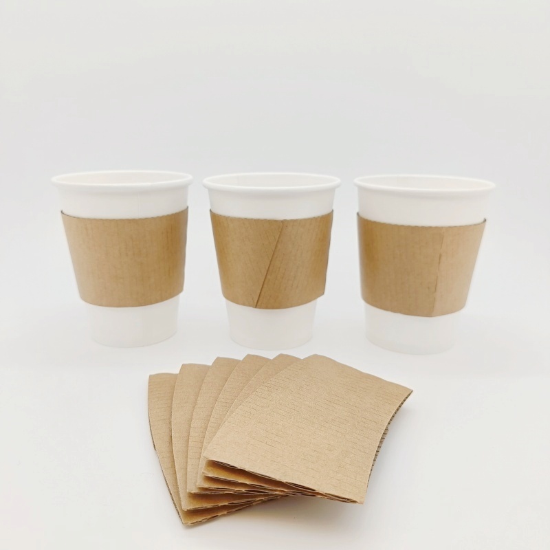 Corrugated cup sleeve