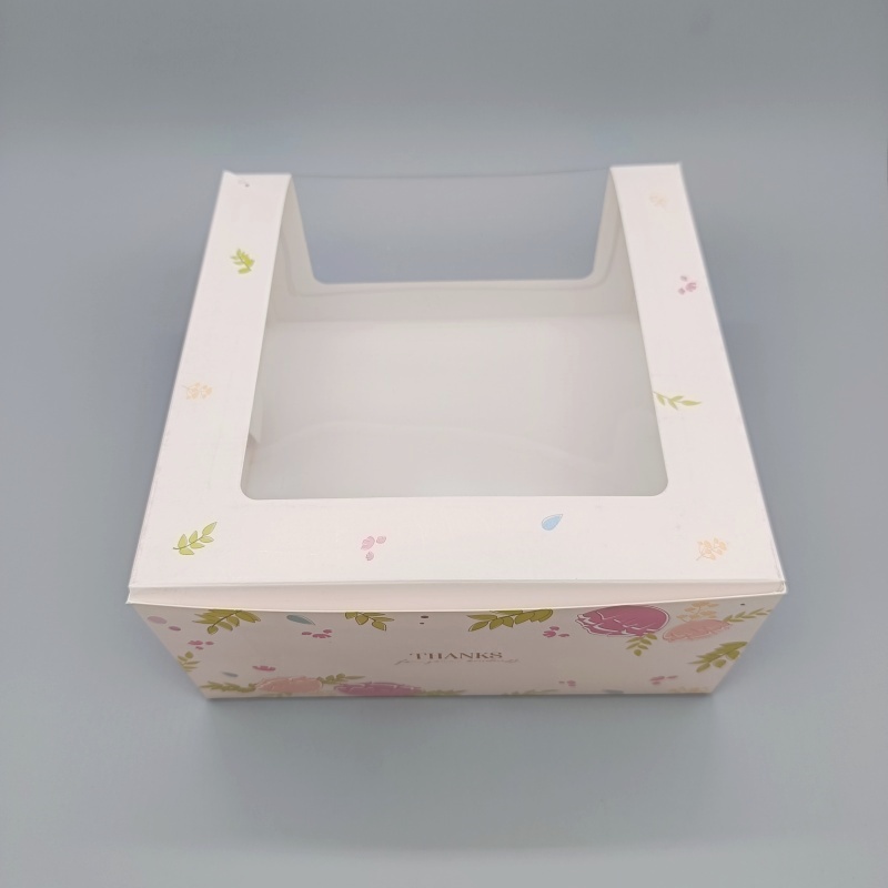 Collapsible cake box