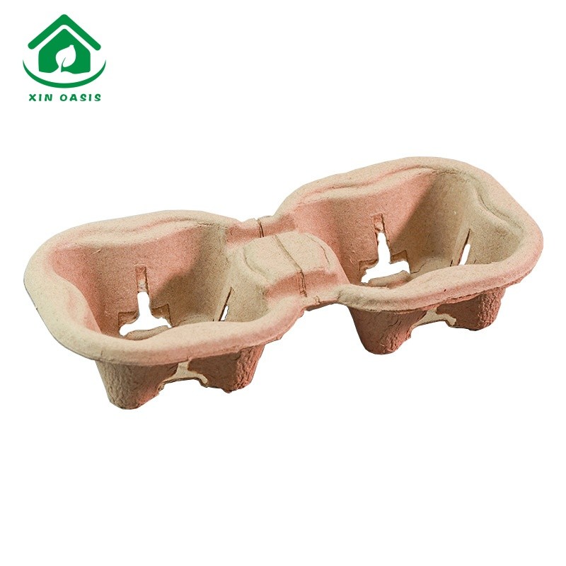 Milk tea coffee packaging single double four cup holder