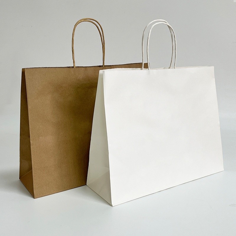 Take-out shopping gifts milk tea disposable paper bag