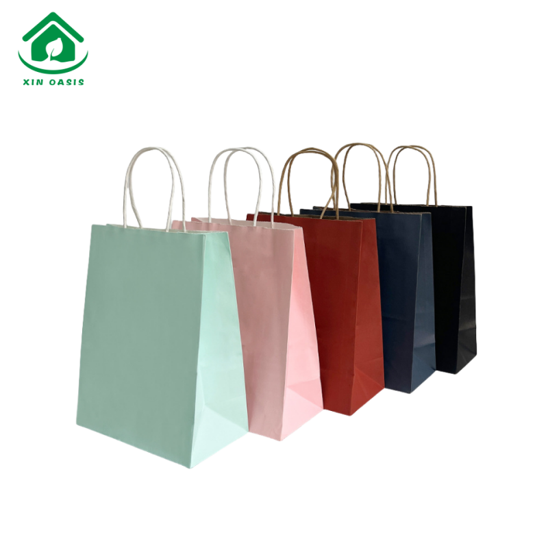 Take-out shopping gifts milk tea disposable paper bag