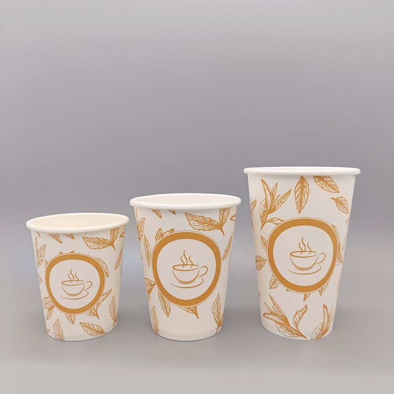 New printing 8/12/16oz coffee paper cups