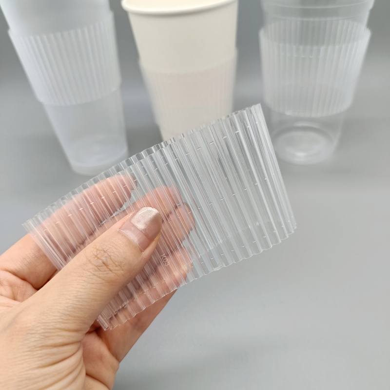 plastic cup sleeve