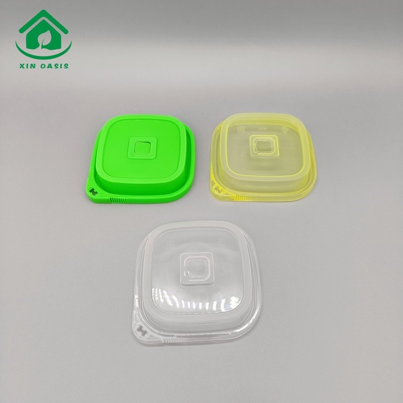 92mm caliber disposable thickened square PP lid