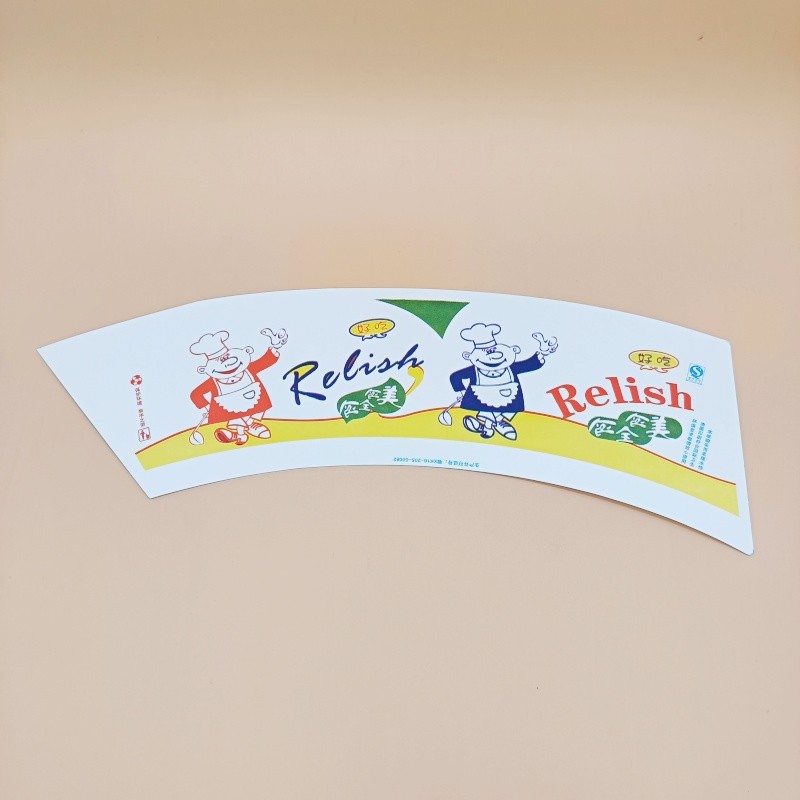 Factory supplier paper bowl cup paper fan customization