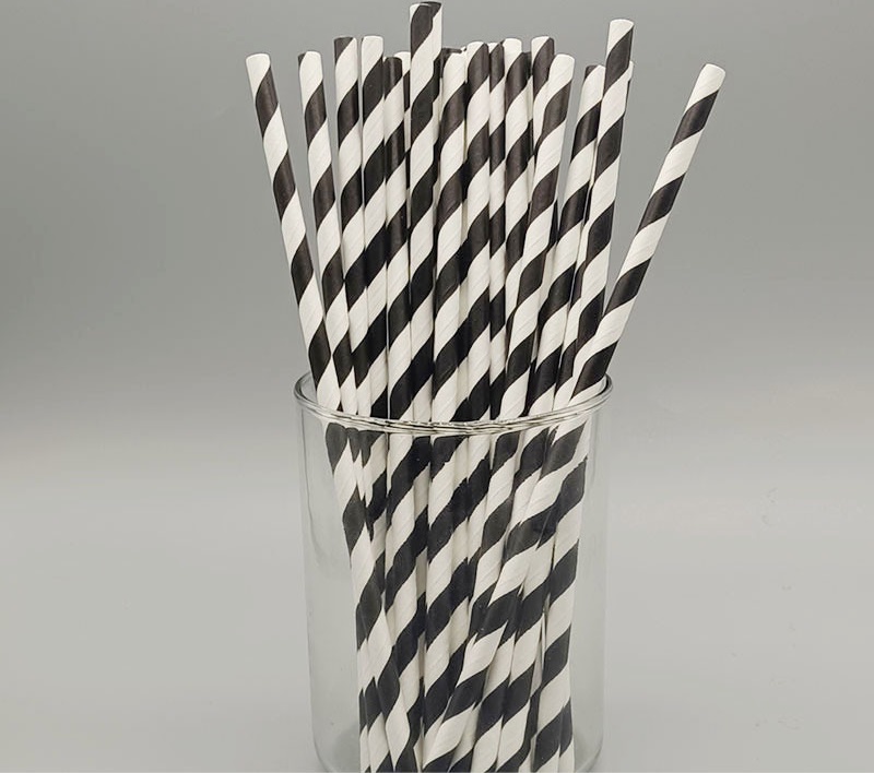 Disposable paper straws