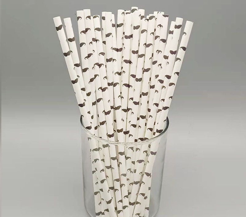 Disposable paper straws