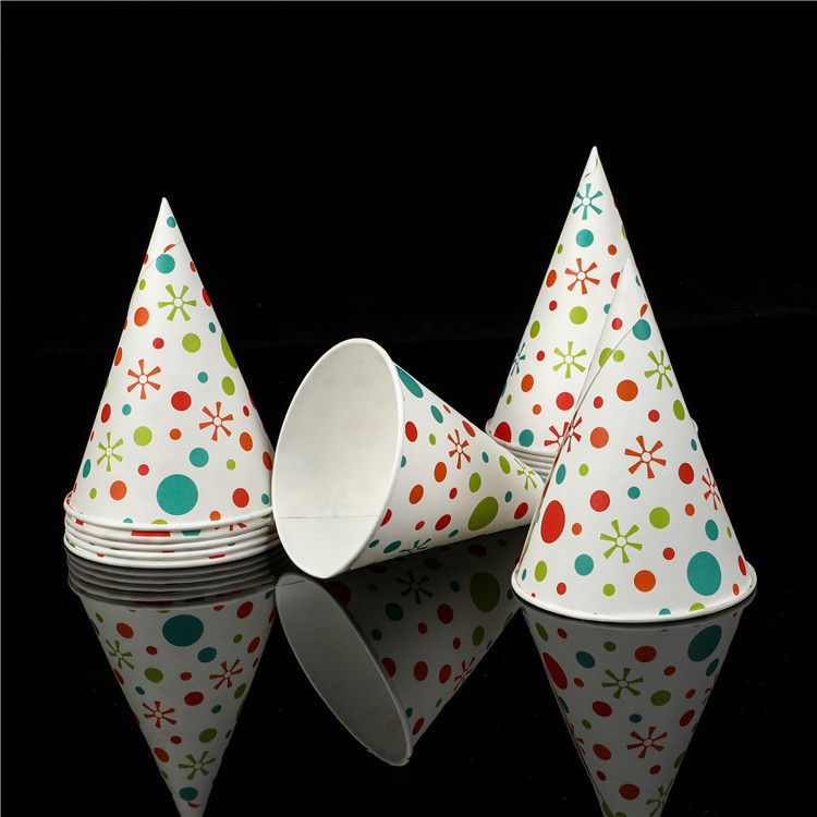 Conical paper cup