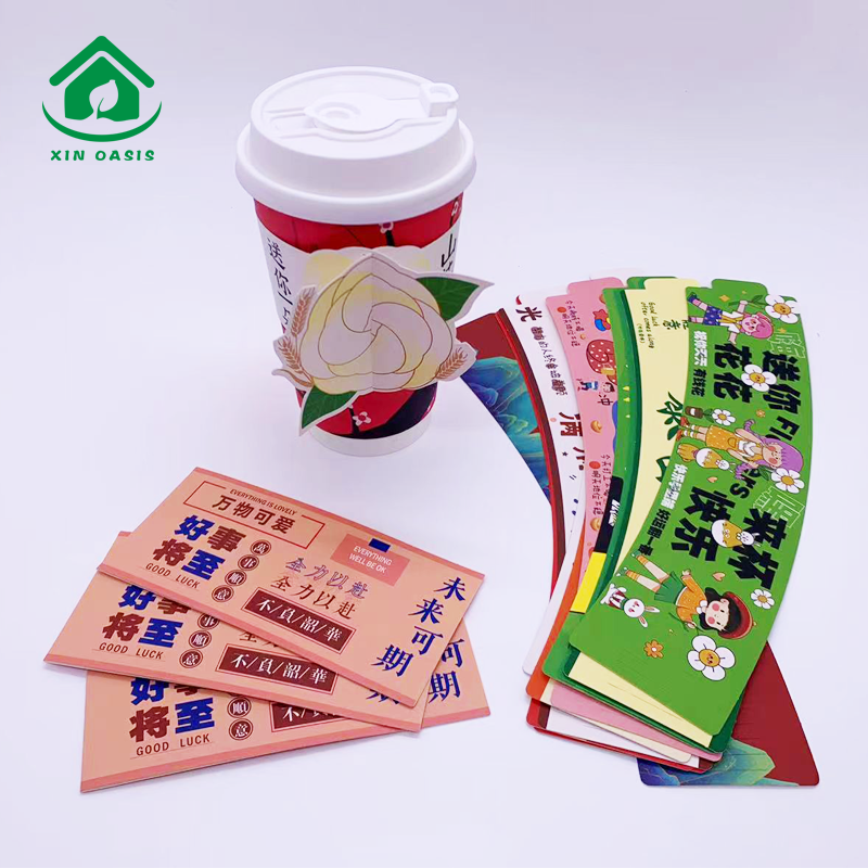 Wholesale Custom Printed Cup Sleeve For Paper Cup