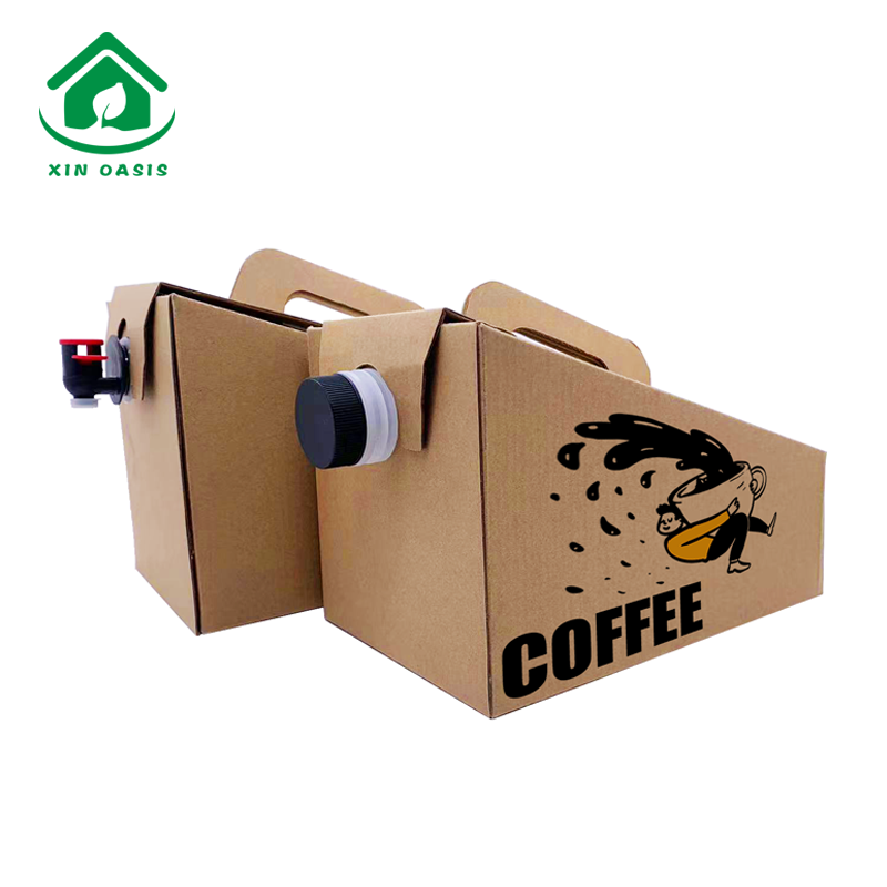 High Capacity Custom Logo Coffee To Go Box