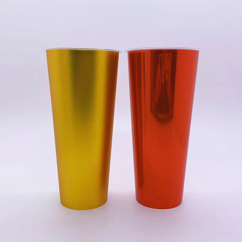 Wholesale Custom Logo Disposable PP Hard IML Plastic Cup