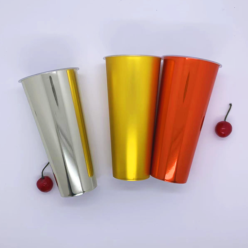 Wholesale Custom Logo Disposable PP Hard IML Plastic Cup