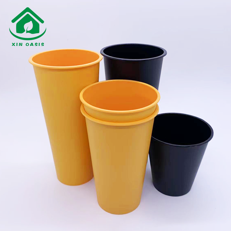 Resuable Logo Customized Milktea PP Plastic cup