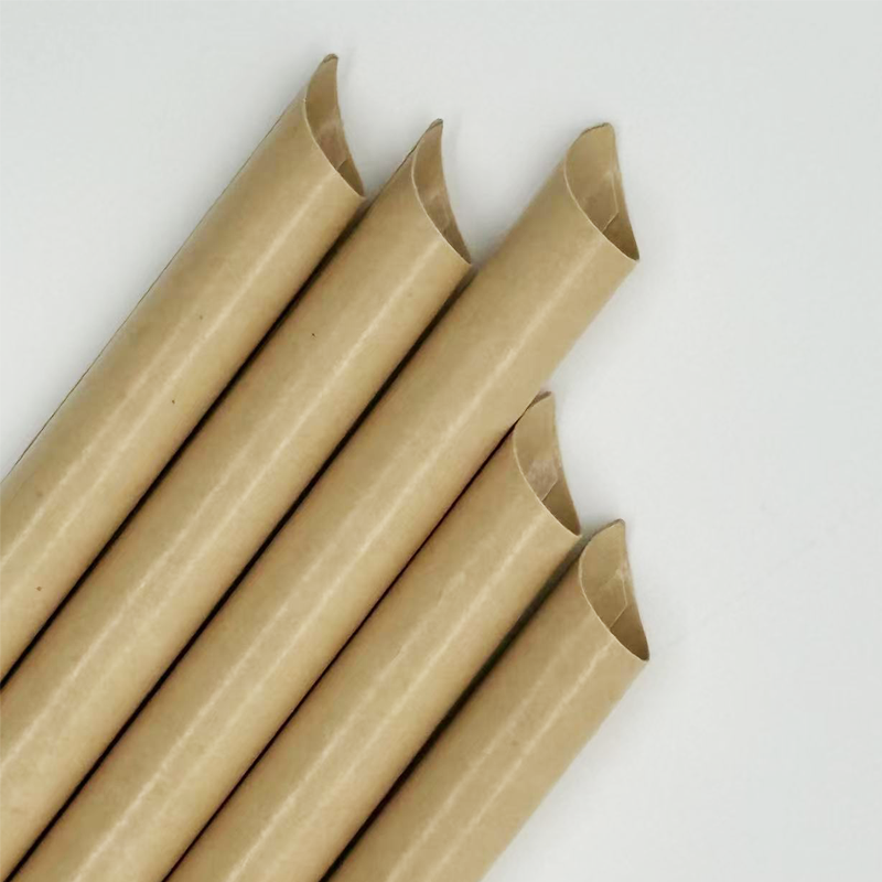 disposable 100% biodegradable sticky-free paper straw