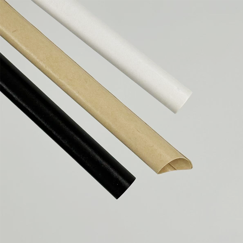 disposable 100% biodegradable sticky-free paper straw