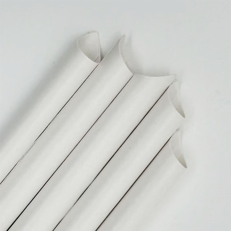 disposable 100% biodegradable sticky-free paper straw