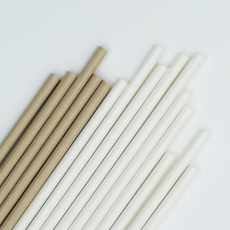 disposable 100% biodegradable sticky-free paper straw