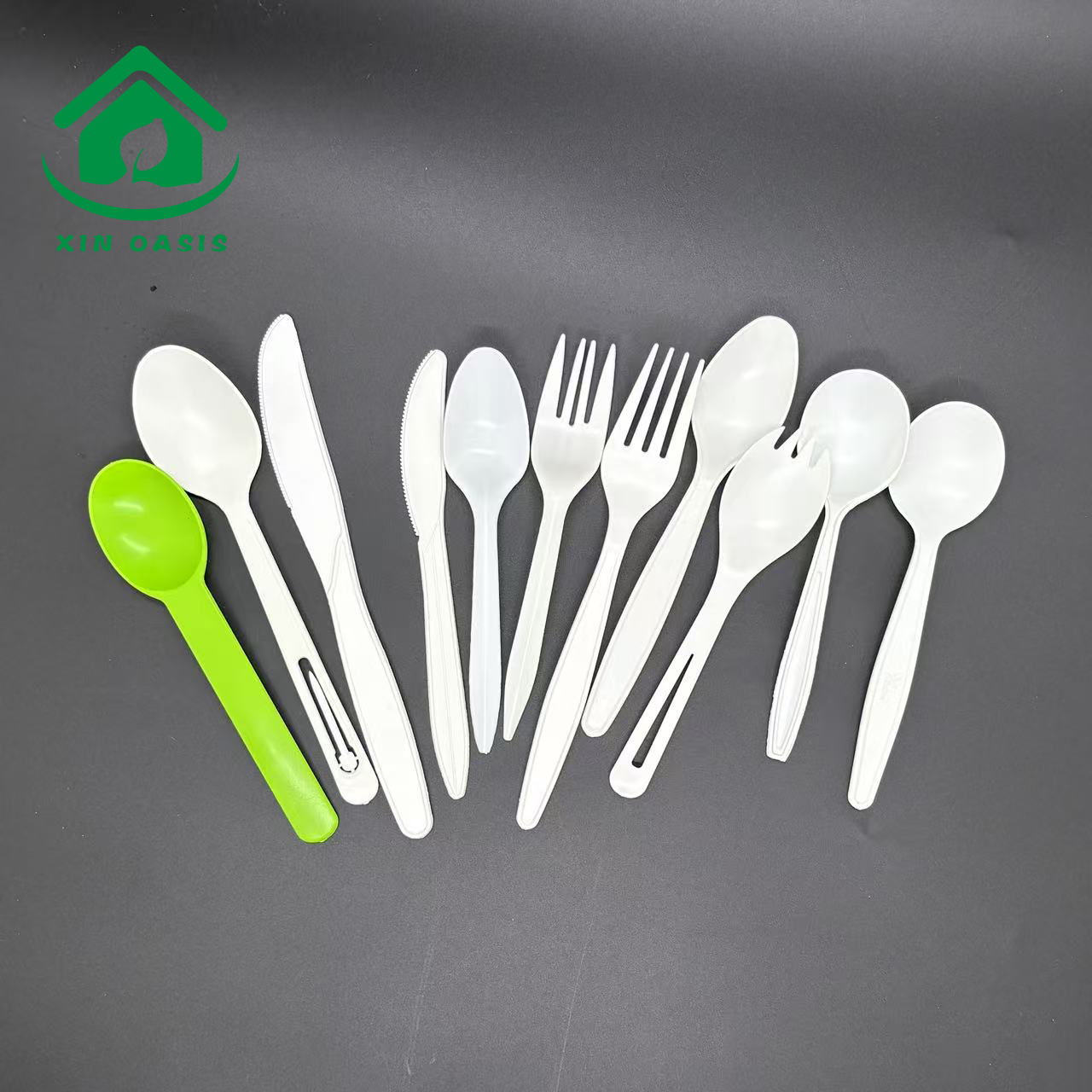 disposable food grade PP plastic cutlery fork spoon knife