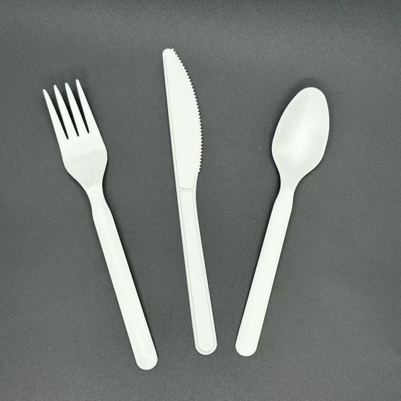 disposable food grade PP plastic cutlery fork spoon knife