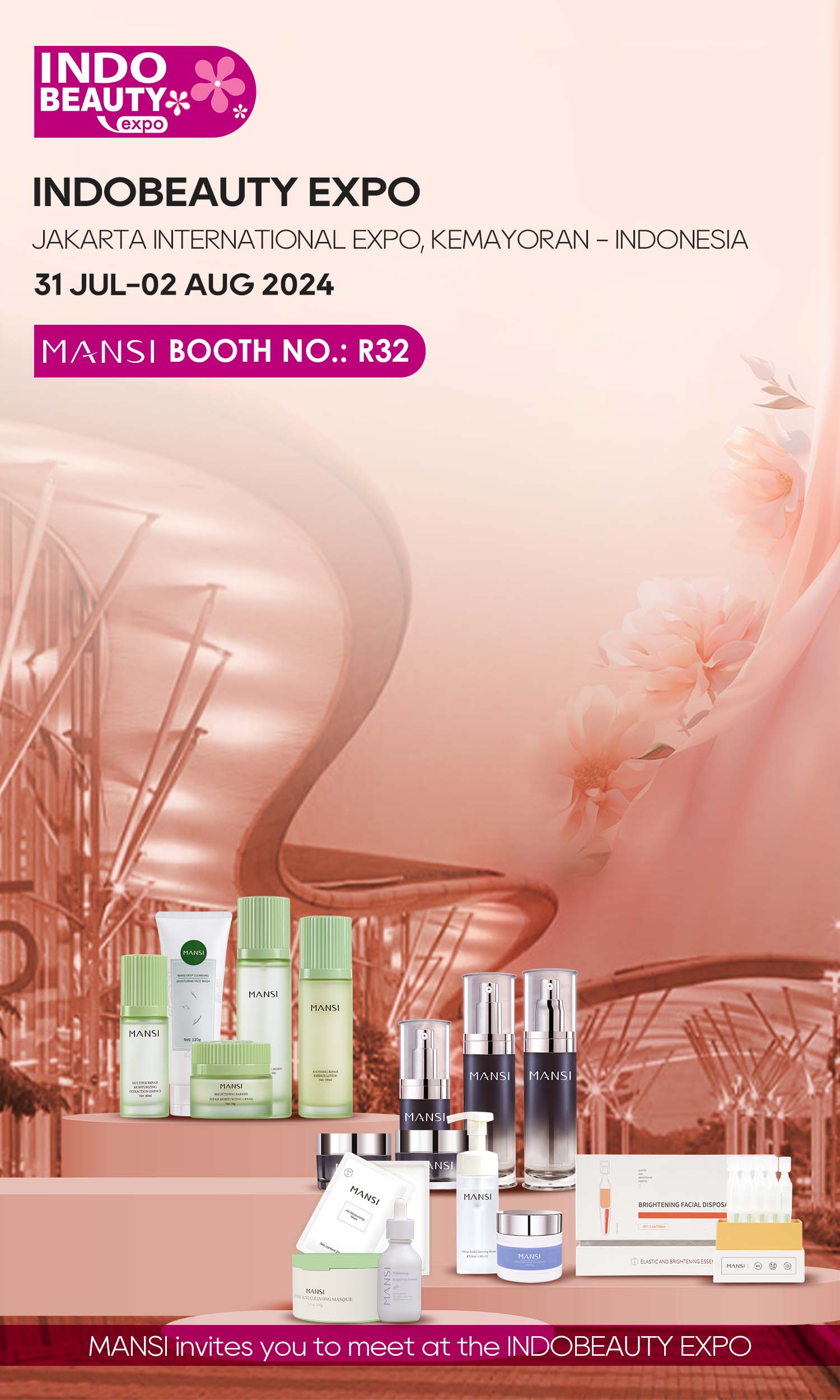 MANSI invites you to meet at the INDOBEAUTY EXPO