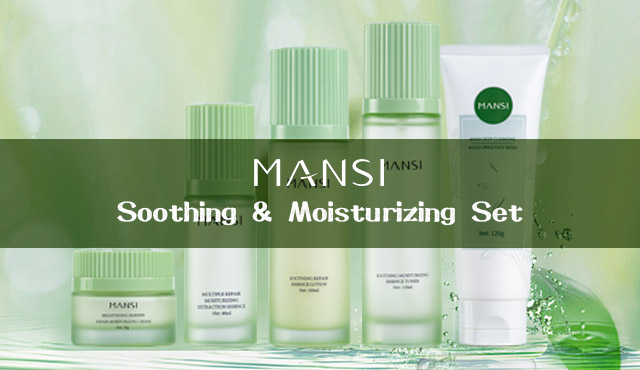 The gift of stunning skin - MANSI Soothing and Moisturizing Set