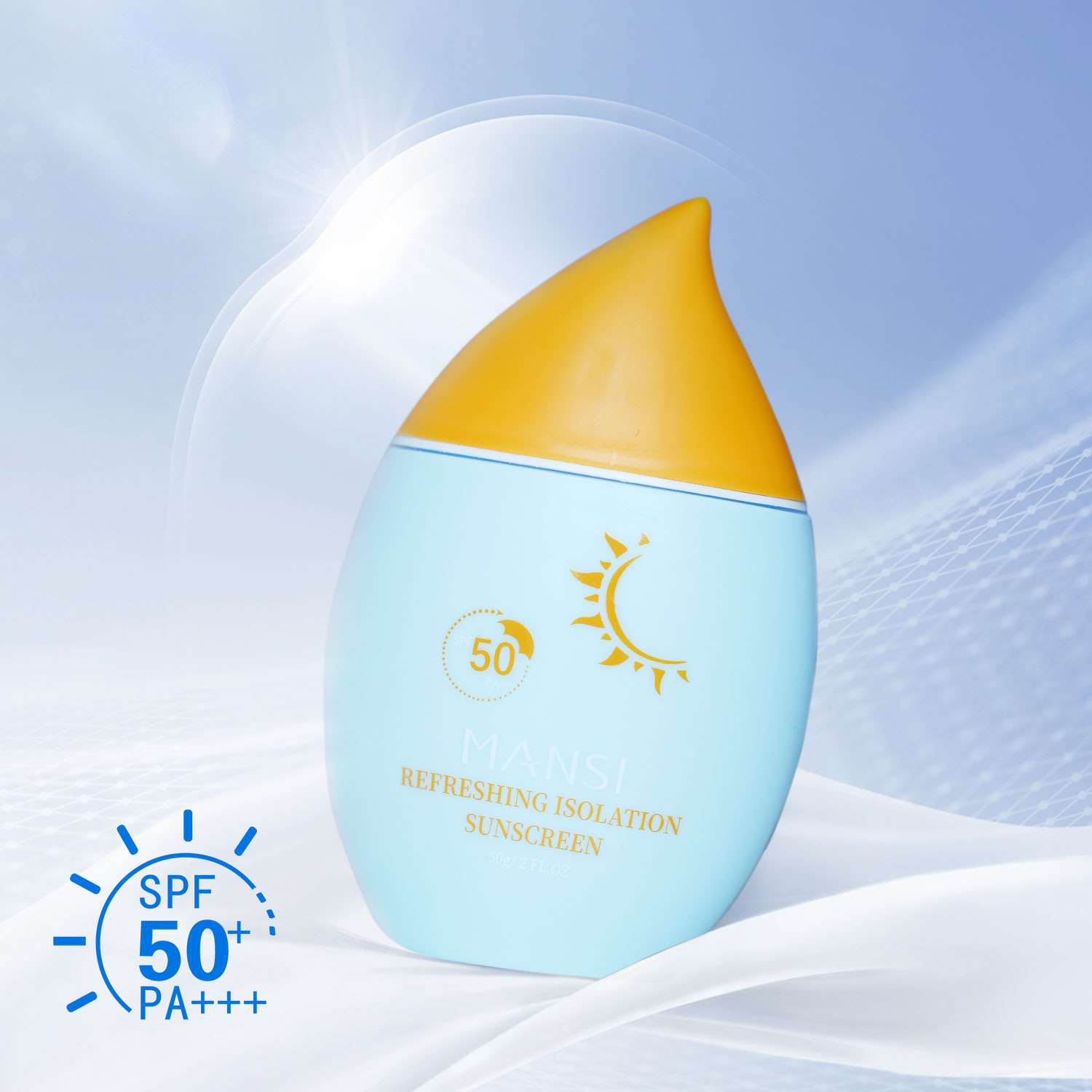 MANSI REFRESHING ISOLATION SUNSCREEN: Protect your light summer secret!