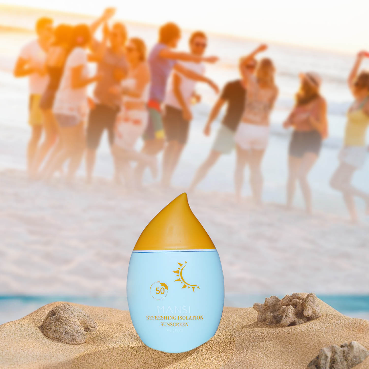 MANSI REFRESHING ISOLATION SUNSCREEN: Protect your light summer secret!