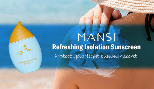 MANSI REFRESHING ISOLATION SUNSCREEN: Protect your light summer secret!