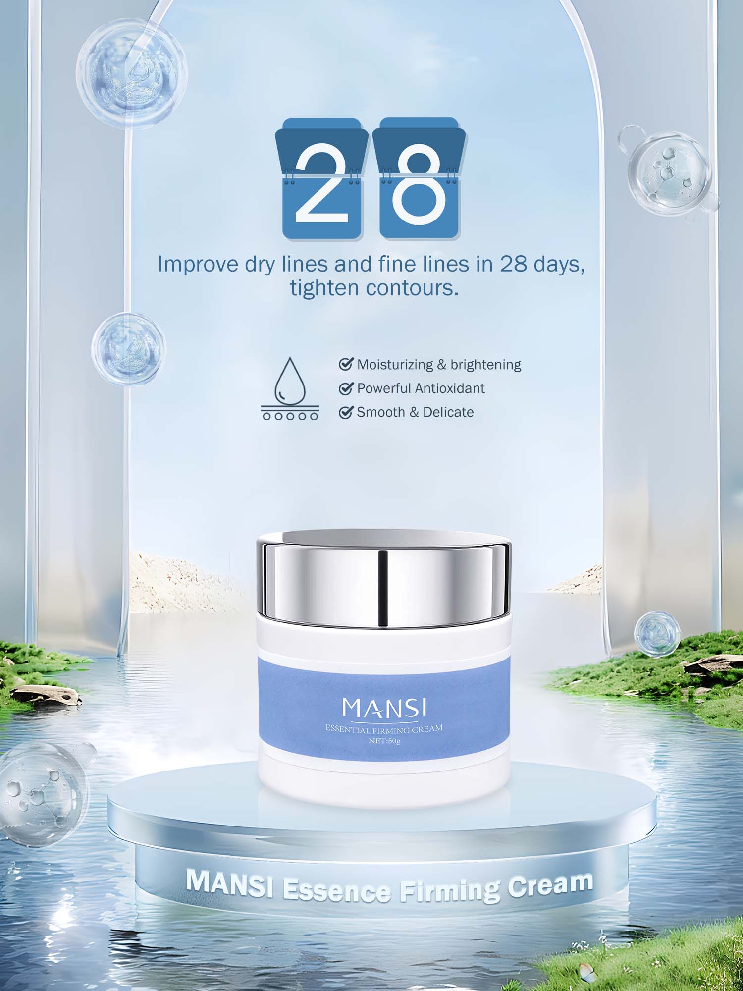 MANSI Essence Firming Cream - Freezing time