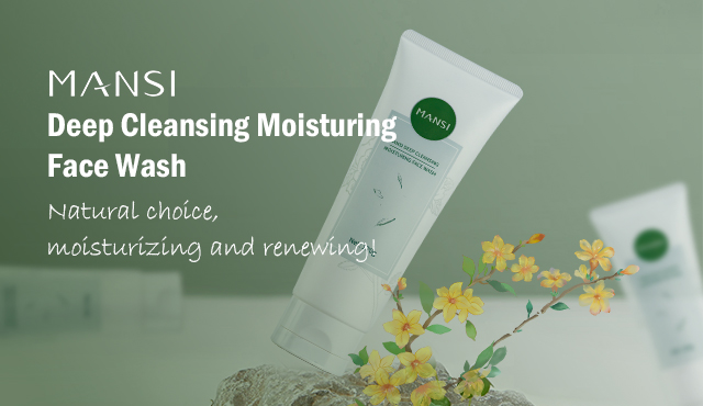 MANSI Deep Cleansing Moisturing Face Wash - Natural choice, moisturizing and renewing!