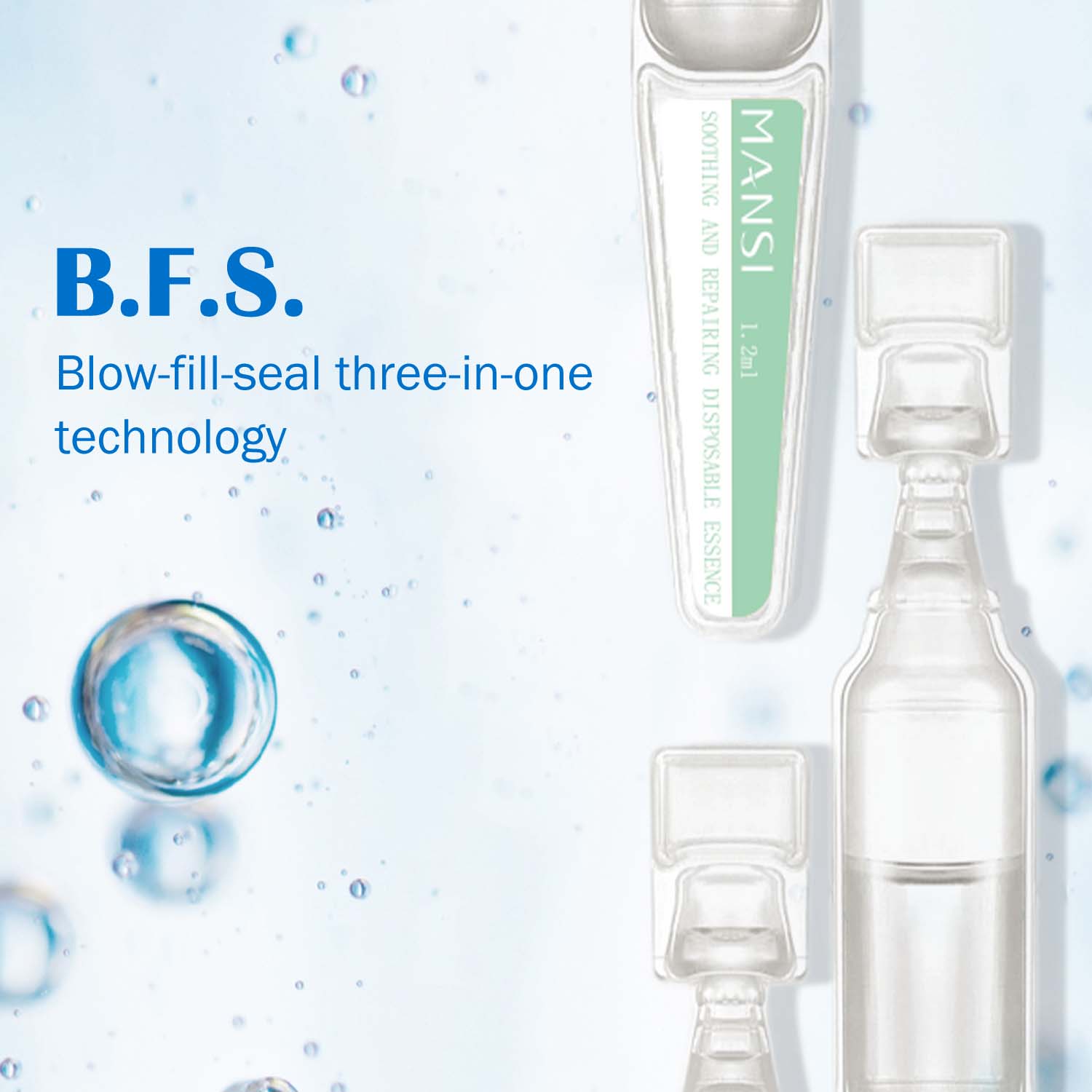MANSI Soothing And Repairing Disposable Essence——Your portable skin guardian!