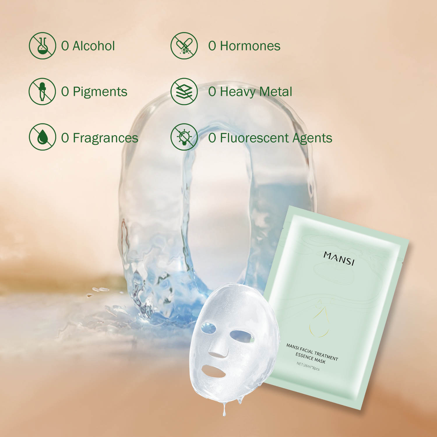 Facial Treatment Essence Mask: The secret weapon for moonlight skin!