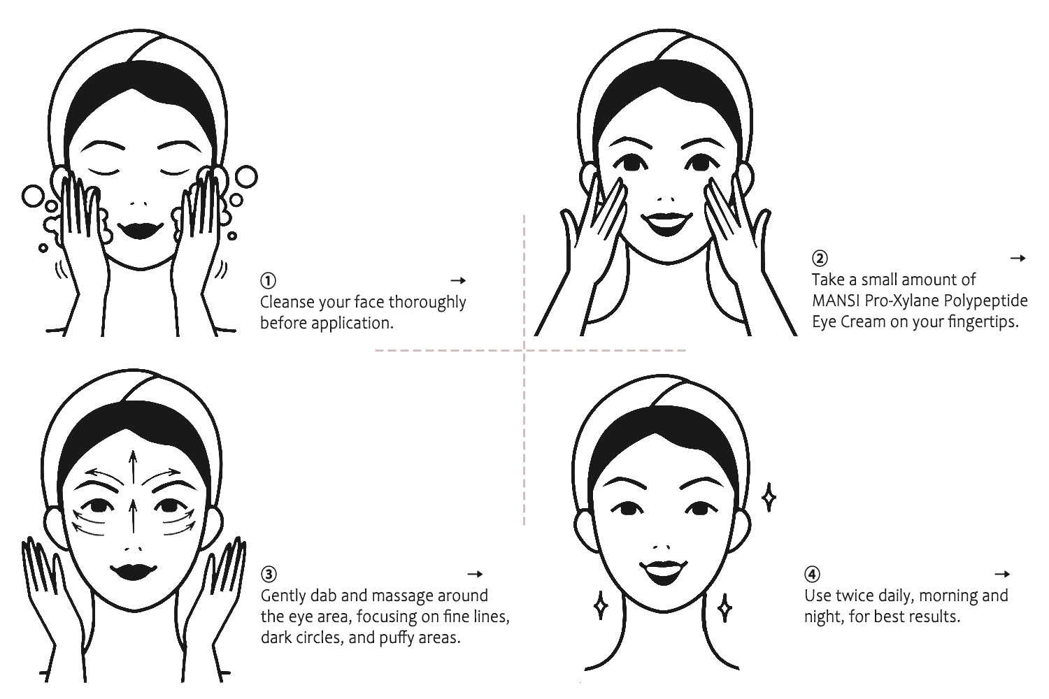 Discover Radiant Eyes with MANSI Pro-Xylane Polypeptide Eye Cream!