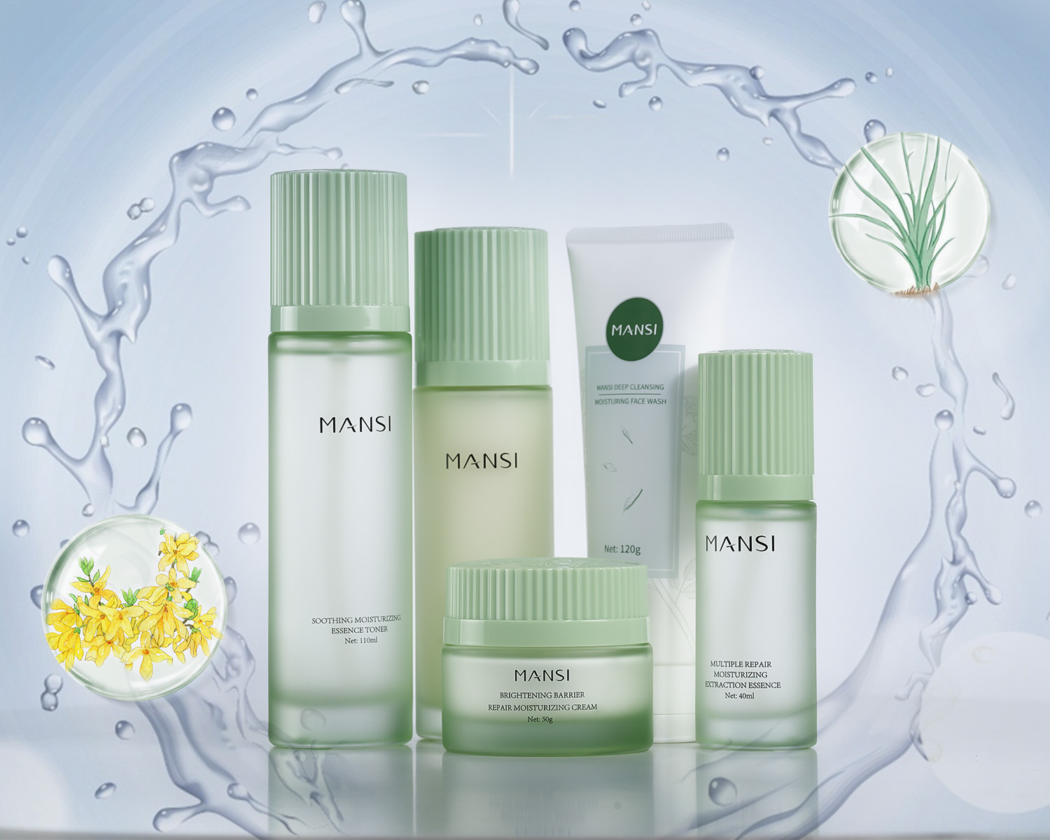 MANSI Soothing and Moisturizing Set