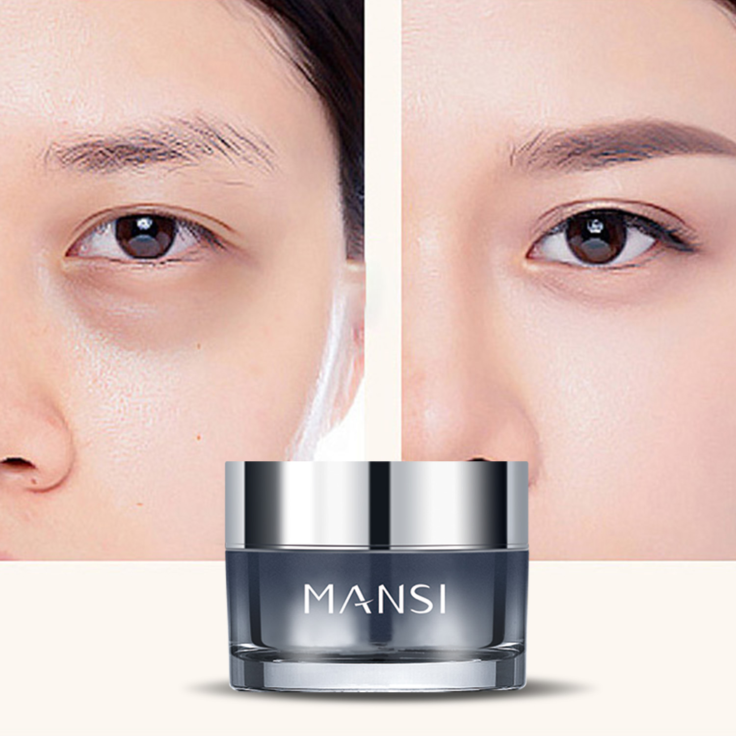 Pro-Xylane polypeptide eye cream