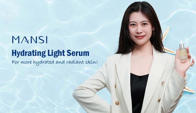 MANSI Hydrating Lightweight Serum——For more hydrated and radiant skin!
