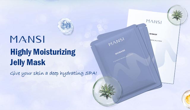 MANSI Highly Moisturizing Jelly Mask - Give your skin a deep hydrating SPA!