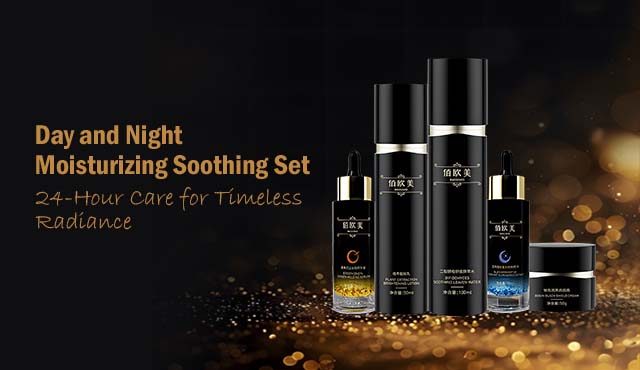 Day and Night Moisturizing Soothing Set: 24-Hour Care for Timeless Radiance