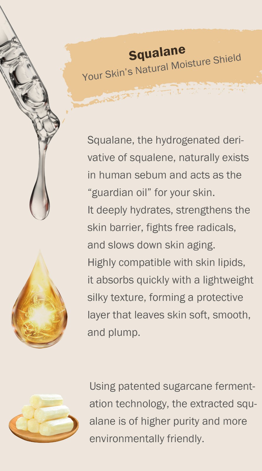 High-Purity Plant Squalane Reveals the Secret of Oil Skincare