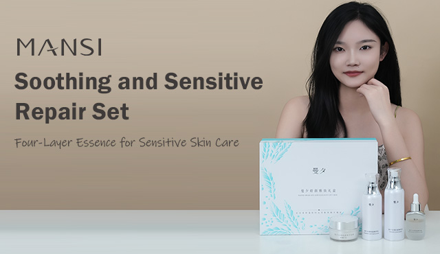 Discover the Secret of MANSI Soothing and Sensitive Repair Set