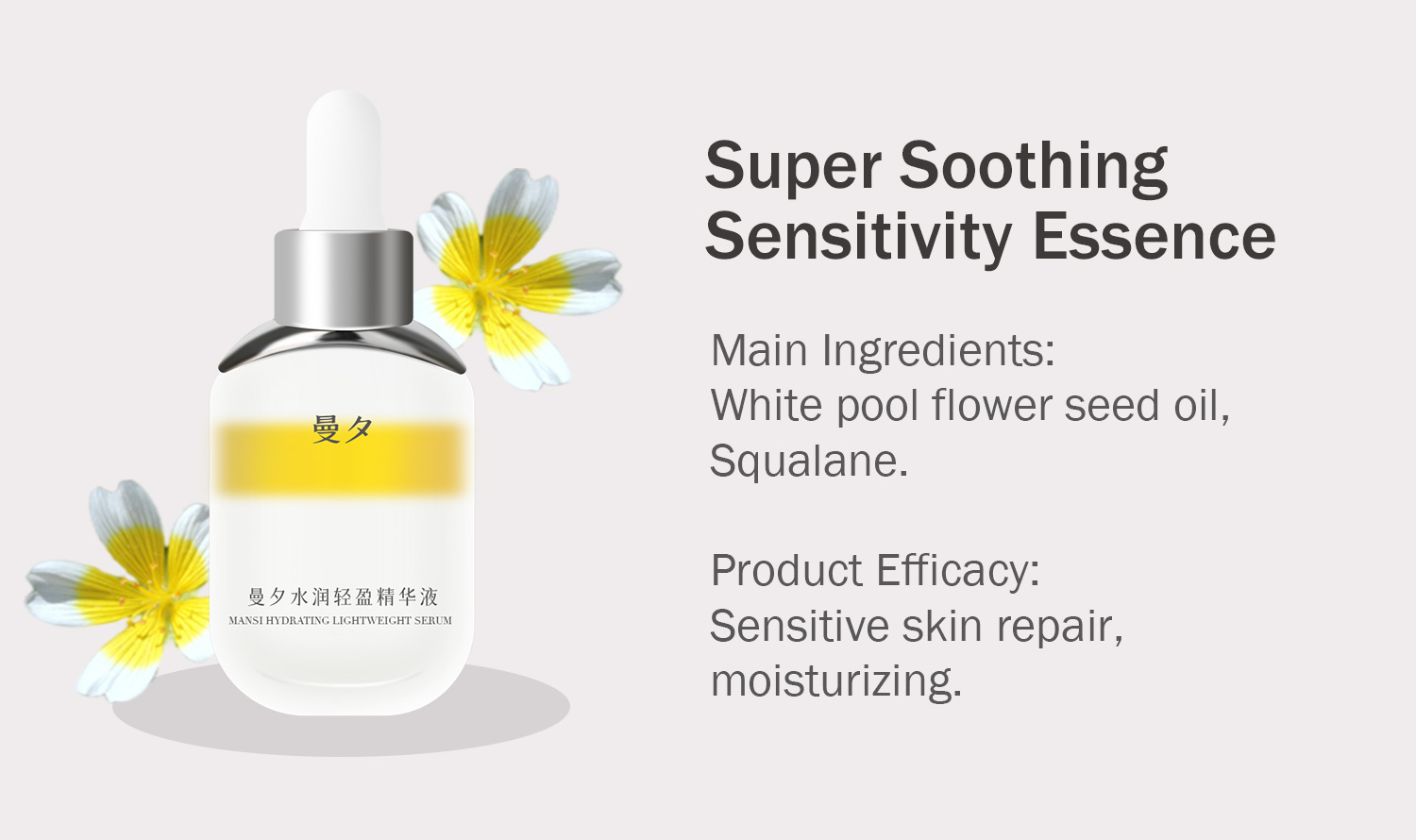 Discover the Secret of MANSI Soothing and Sensitive Repair Set