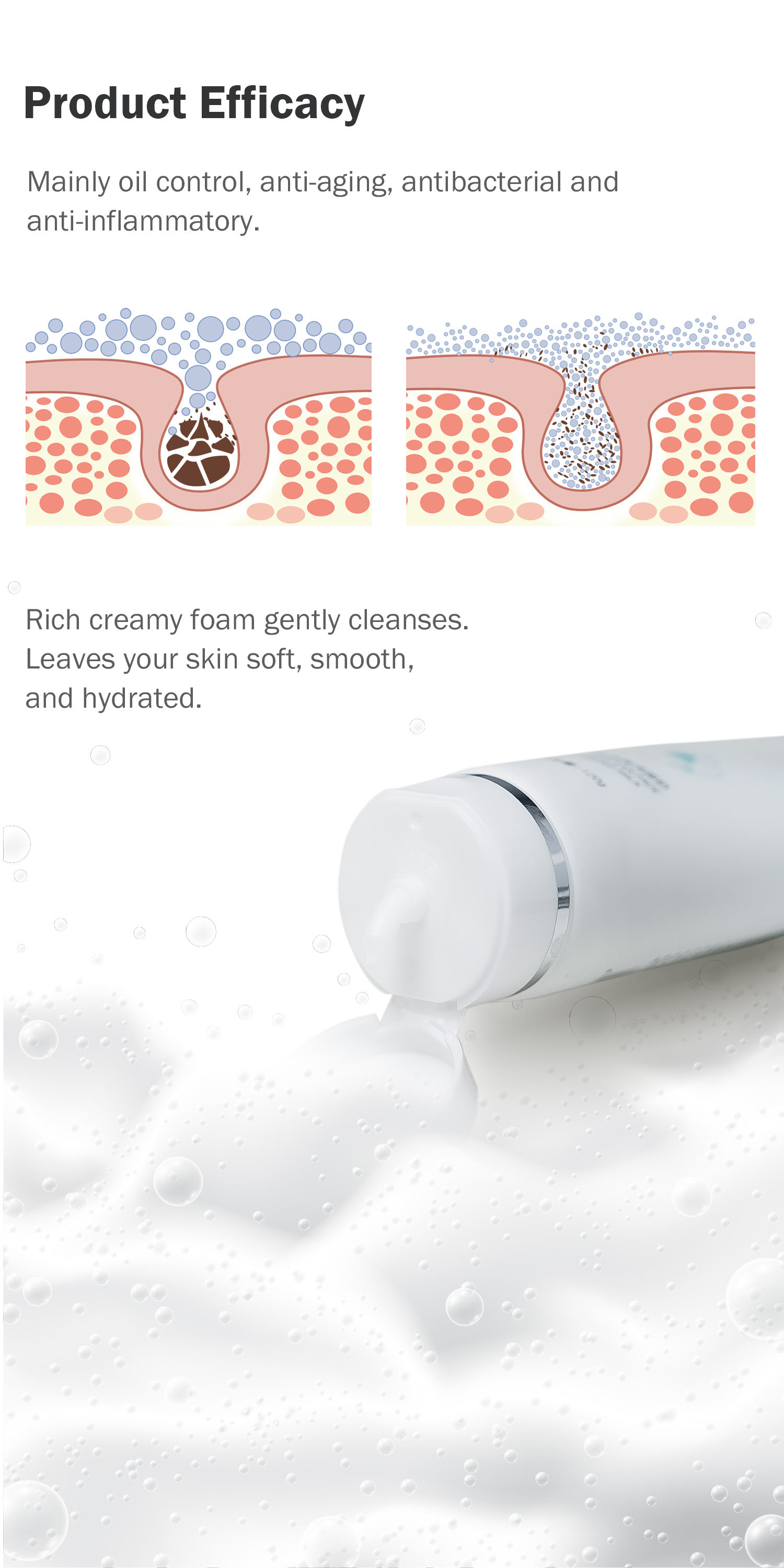 MANSI Deep Cleansing Moisturizing Face Wash