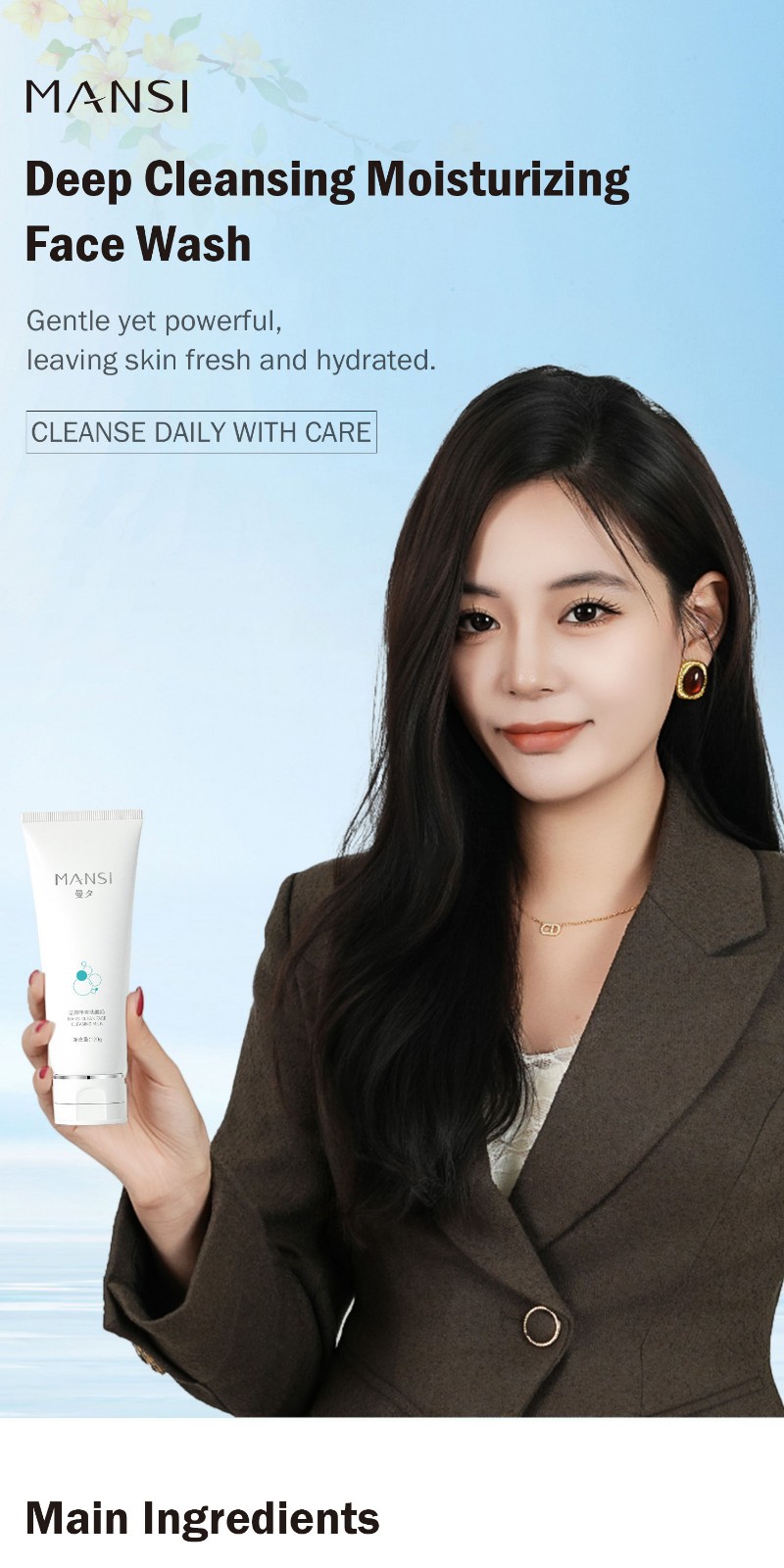 MANSI Deep Cleansing Moisturizing Face Wash