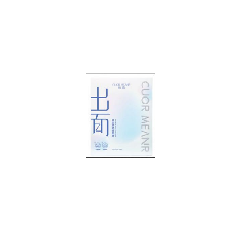 COUR MEANR hyaluronic acid soothing mask