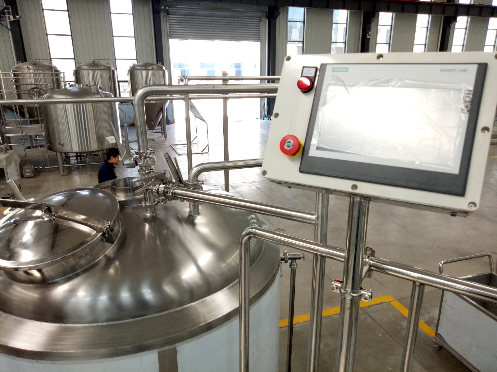 Riscaldamento elettrico Brewhouse