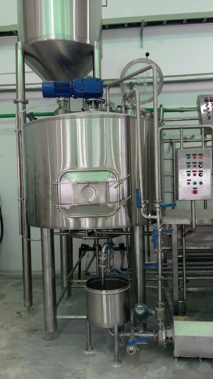 Direct Fire Heating Brewhouse